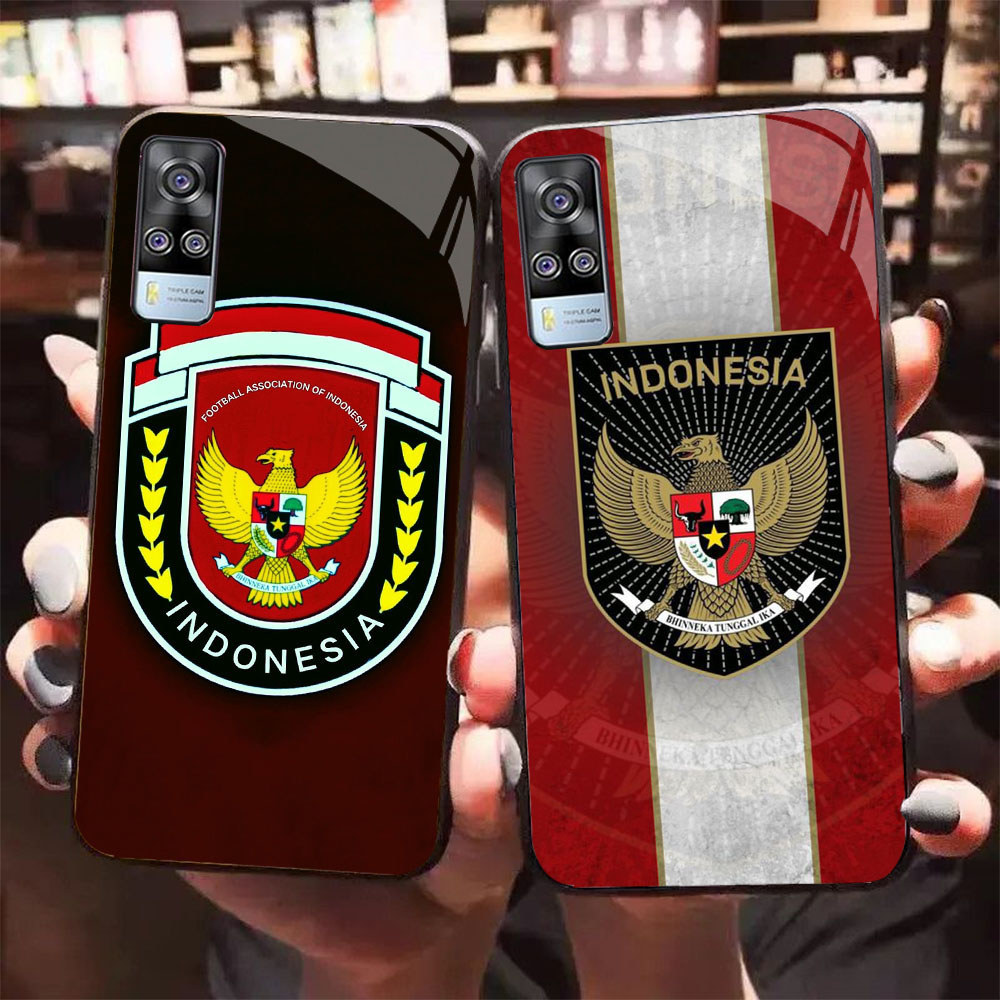 HK-59 อินโดนีเซียโลโก้แก้ว KACA สําหรับ VIVO V21 Y51 Y52 V21E V20 V21S Y31 Y53S 2020 5G