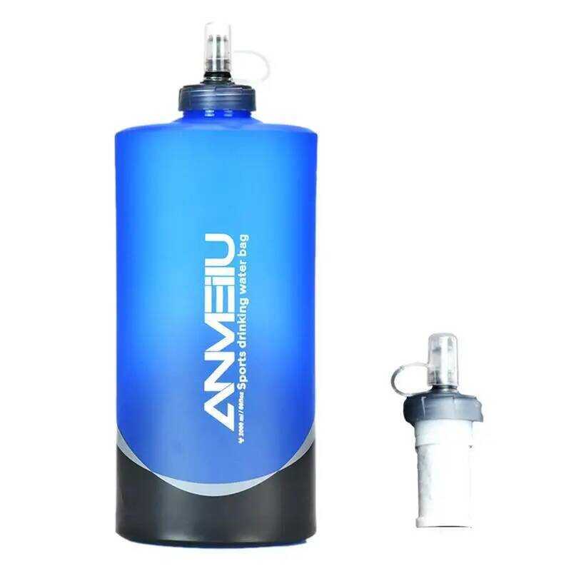 C Water Bottle Folding Soft Flask Sport Water Bottle Water Collapsible Water Bottle Running Camping