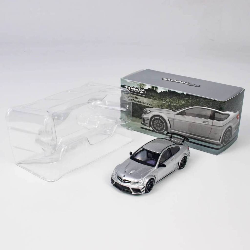 Tarmac Works TW 1: 64 Benz Benz C63 AMG Coupé โมเดลรถโลหะผสม
