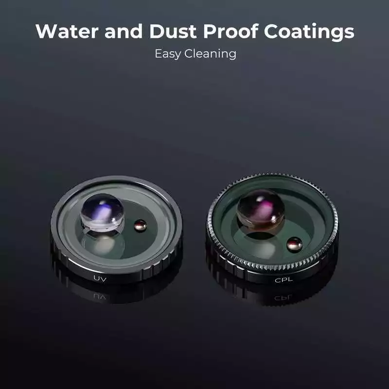 K&F Concept ฟิลเตอร์ CPL UV ND8 ND16 ND32 ND64 สำหรับ Insta360 GO 3S thumbnail 7