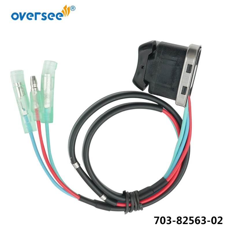 703-82563 Trim Tilt Switch For Yamaha Outboard Motor Parsun 2T Remote Controller Box Switch 703-825