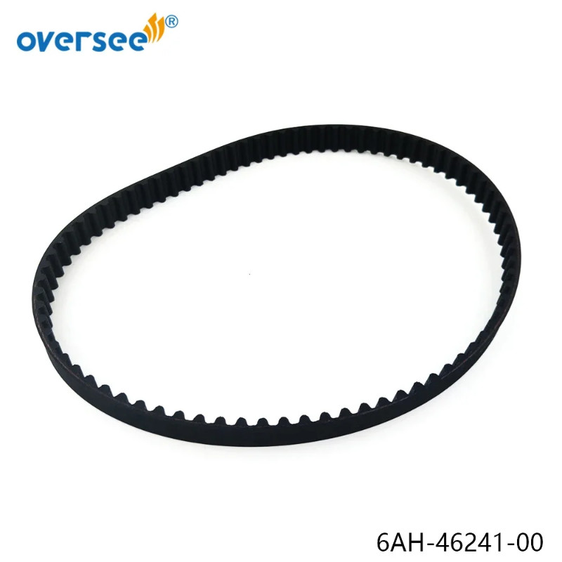 6AH-46241 Timing Belt For Yamaha Outboard Board 20HP 4T Parsun Hidea F20b 6AH-46241-00
