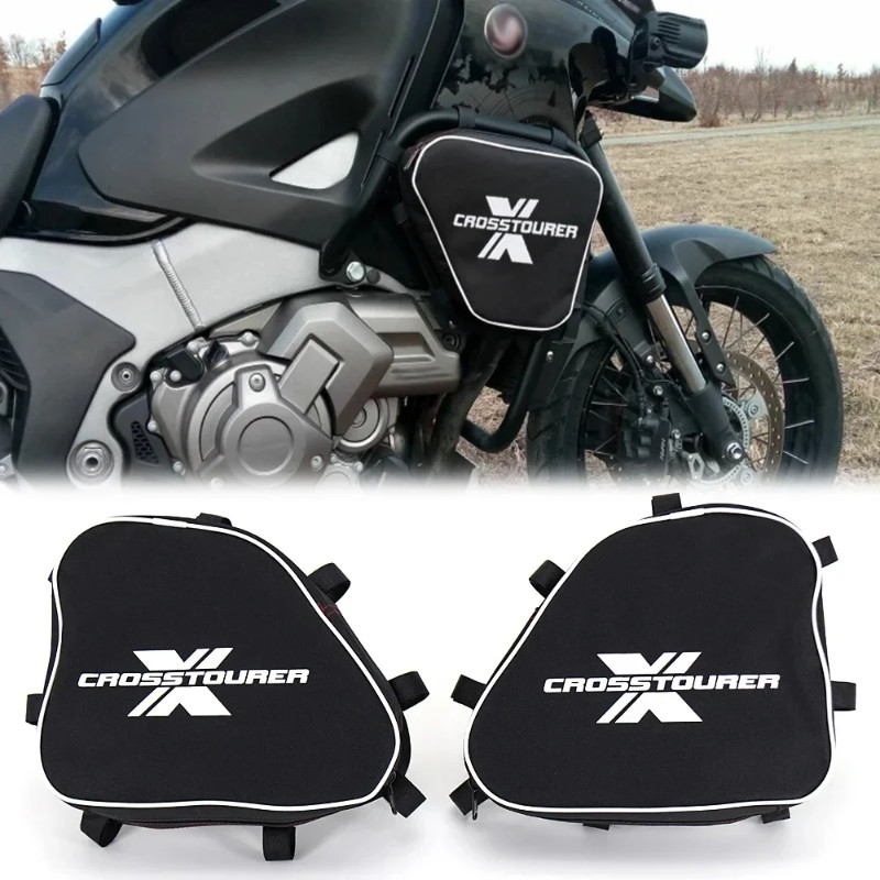 New Motorcycle Frame Crash Bars Waterproof Bag Bumper Repair Tool Placement Bag For Honda CROSSTOUR