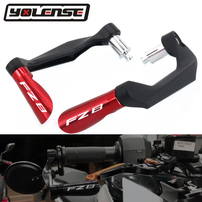 For YAMAHA FZ8 FZ 8 Motorcycle Universal Handlebar Grips Guard Brake Clutch Levers Guard Protector
