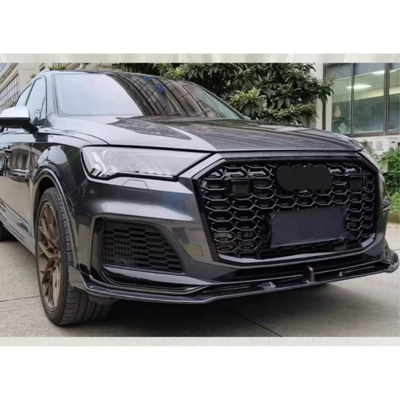 Front Bumper Grille Hood Grill for Audi Q7 SQ7 2021-2023  car styling For SQ7 Style For RSQ7 Grill