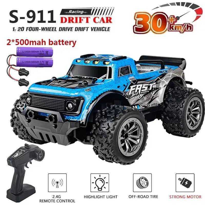C 1:20 4Wd RC Drift Car 30Km/H High Speed RC Cars Toys For Adults And Kids 2.4G Remote Control Cars