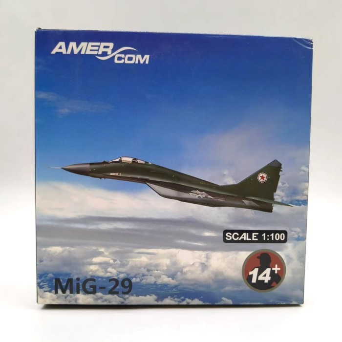 1: 100 North Korea Air Force MIG-29 MIG 29 Fighter รุ่นผลิตภัณฑ์สําเร็จรูปคอลเลกชันเครื่องประดับเครื