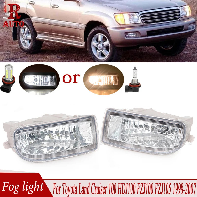81220-60032 Fog Lights For Toyota Land Cruiser 100 HDJ100 FZJ100 FZJ105 1998 1999 2000 2001-2007 Fo