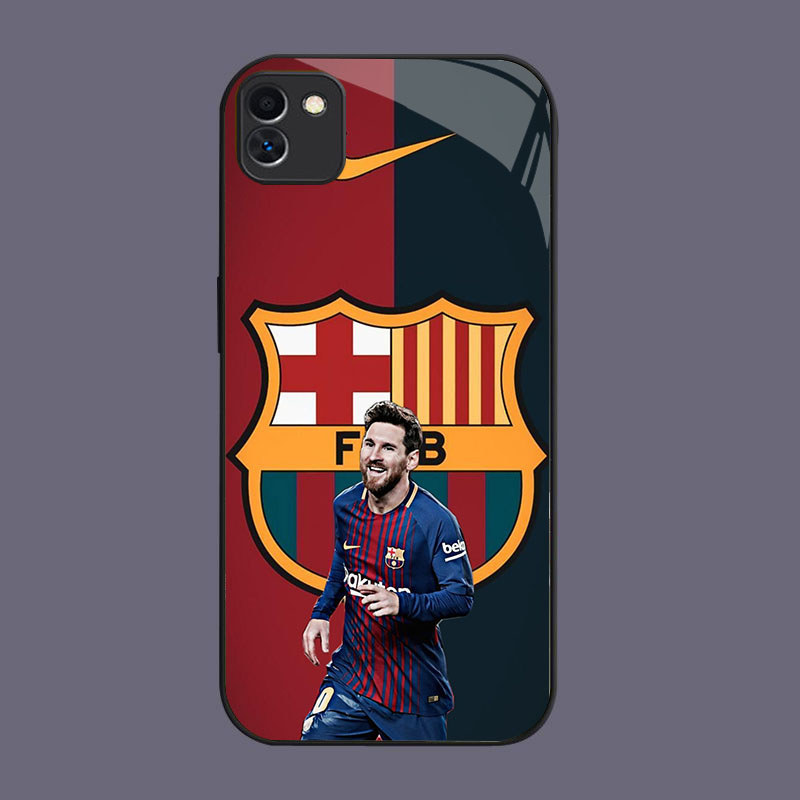 HK-58 Football star Messi Glass KACA สําหรับ Samsung A05 A04 Core A04E M04 A03 F04