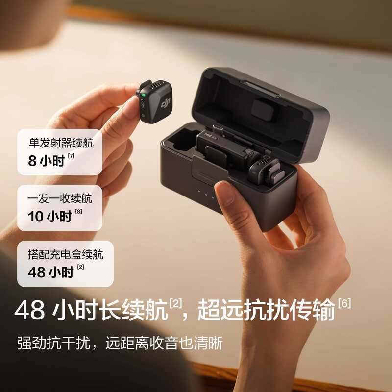 เหมาะสําหรับ DJI DJI Mic Mini Wireless ลดเสียงรบกวน Clip-On ไมโครโฟน วิทยุโทรศัพท์มือถือ
