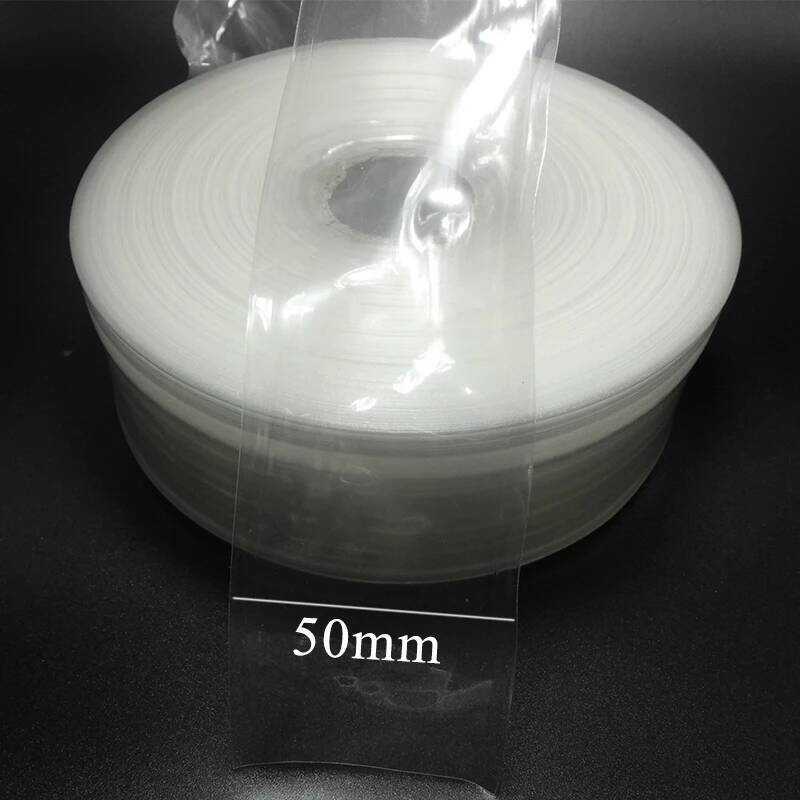 C 5Pcs Sausage Casing Width 50Mm Plastic Film Storage For Meat Sausage Maker Kitchen Tools Each 50C