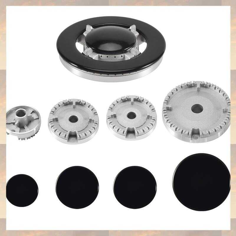 แก๊สหมวก,แก๊สเบอร์ชุด 5 PS,Ber Caps เตาด้านบนครอบคลุม Repla สําหรับเตา