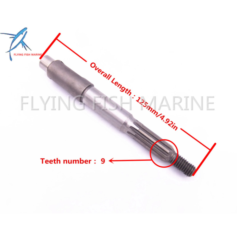 Boat Motor F2.6-030000201 Propeller Shaft for Parsun HDX 4-Stroke F2.6 Outboard Engine