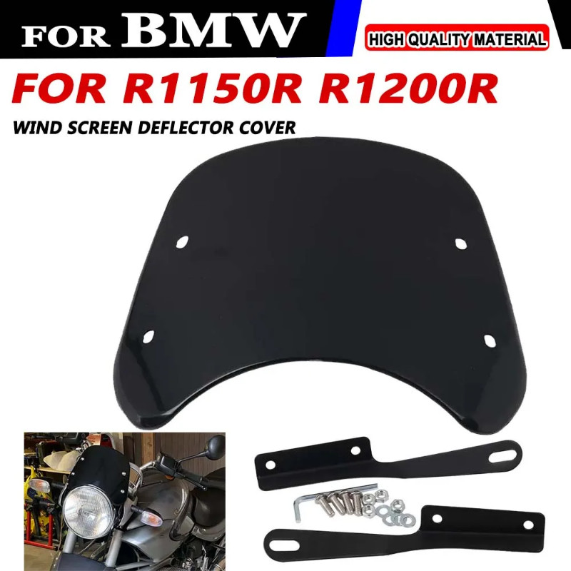 For BMW R1150R R1200R R1150 R 1150 1200 R 1150R 1200R Accessories Windshield Wind Deflector Windscr
