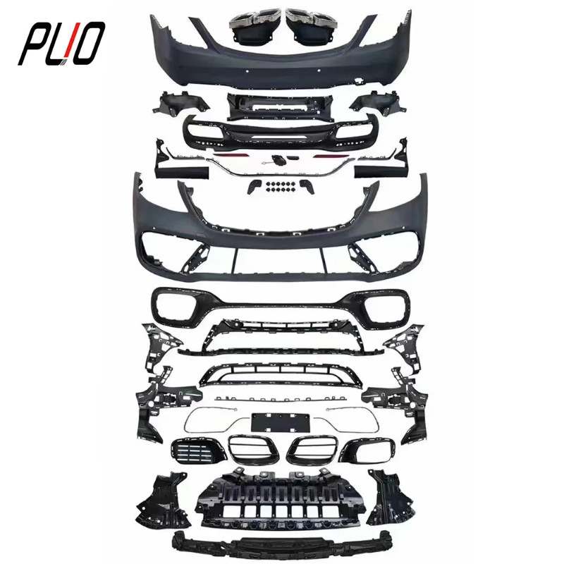 S63 car body kit for BENZ S CLASS W222 2014-2020 upgrade to S63 AMG style include front rear bumper