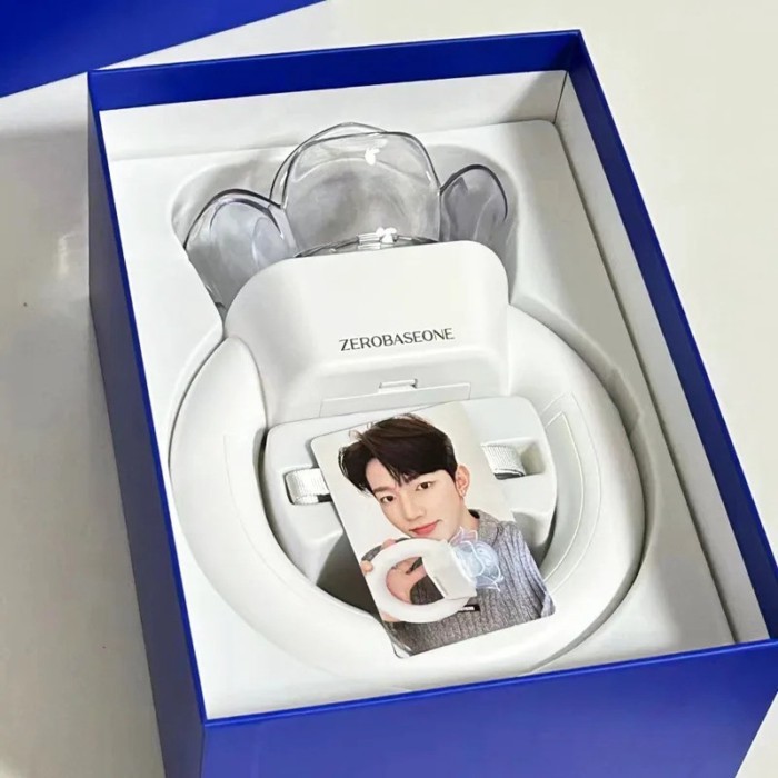 Kpop ZB1 Lightstick เพชรขนาดใหญ่ดอกไม้แหวน Stick Glow Lampwick โคมไฟมือ ZEROBASEONE ZhangHao Ricky แ