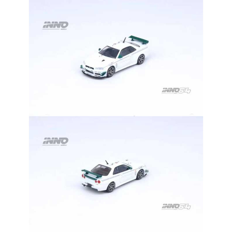 C INNO 1:64 R34 V-Spec ALLOY CAR MODEL COLLECTION