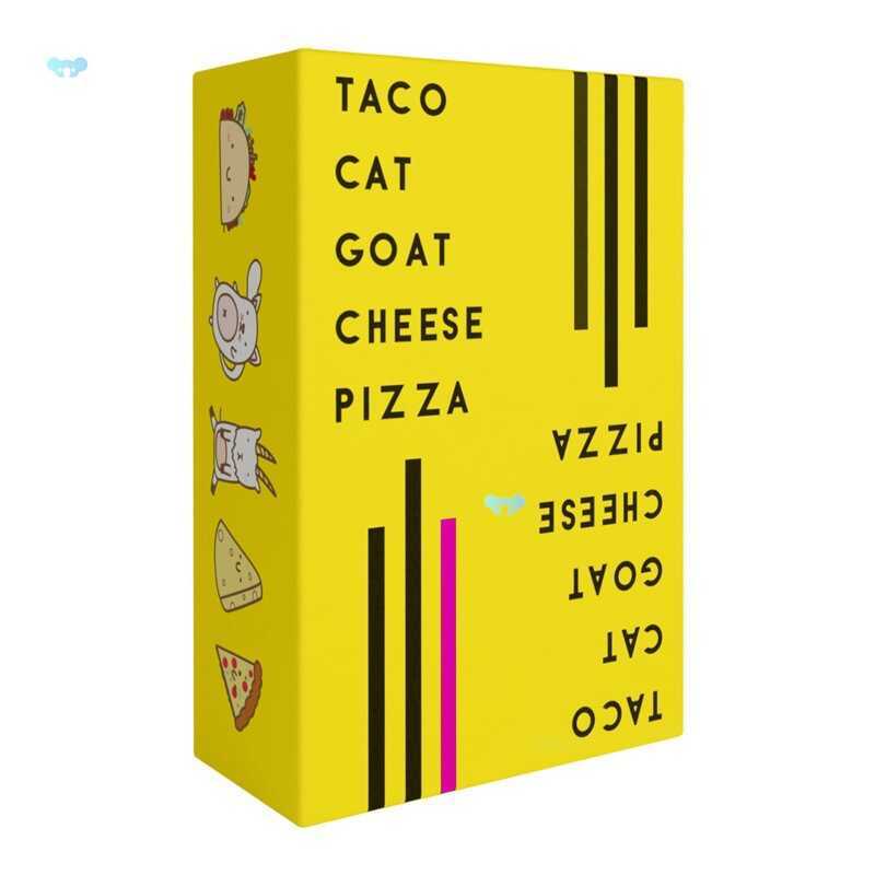 Taco Cat Goat Cheese Pizza Card เกมกระดานปาร์ตี้สําหรับครอบครัว