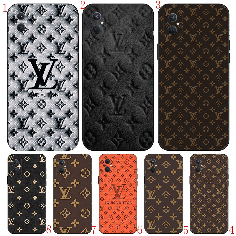 LV N23 คลาสสิกLVรูปแบบผ้าใบสําหรับOPPO A57E A58 A58X A59F1s A60 A74 A76 A77F3 A78 A16 A16S A16k A16E