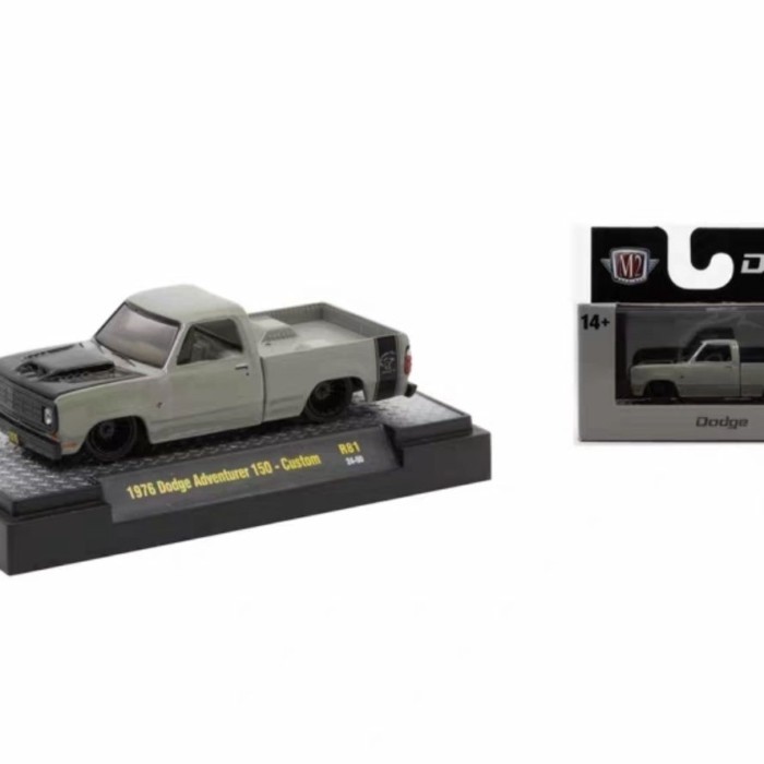 M2 1/64 1976 道奇 doge Adventurer 150 Custom 合金车模