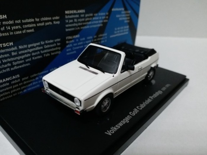Autocult 1 43 Volkswagen Golf Prototype Convertible Model VW Golf Prototype