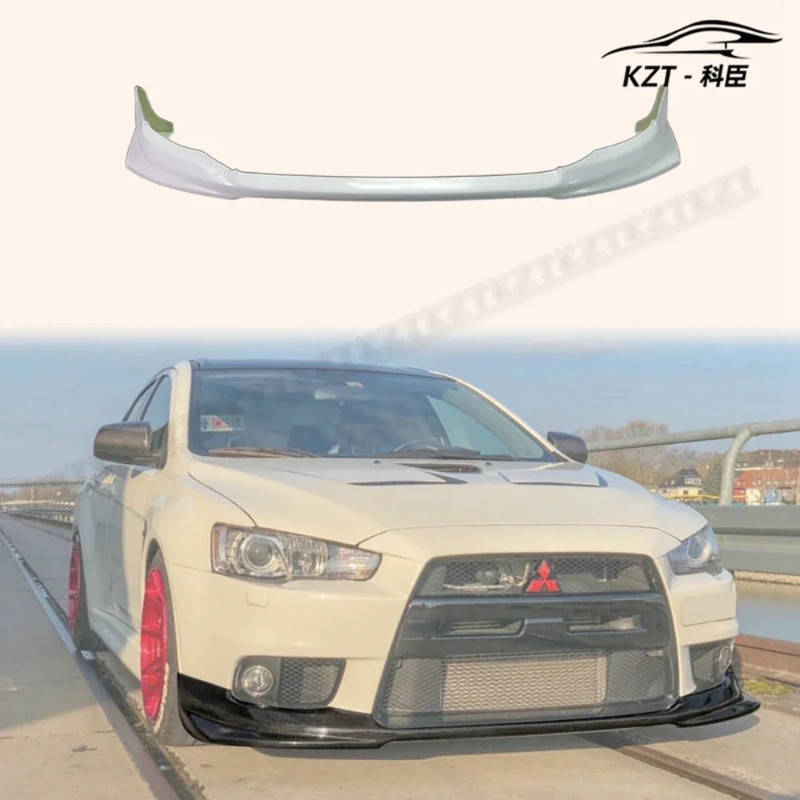 For Mitsubishi Evolution 10 Vrs Style Front Lip Fiber Glass