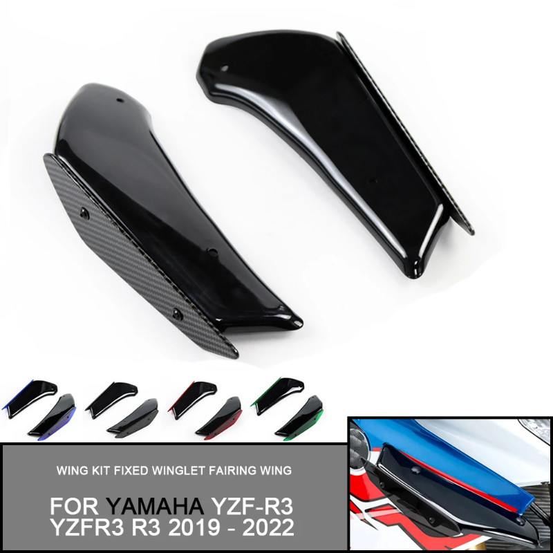 For Yamaha YZF-R3 YZFR3 R3 2019-2022 R1/R1M 2020-2024 2023 Motorcycle Fairing Parts Aerodynamic Win
