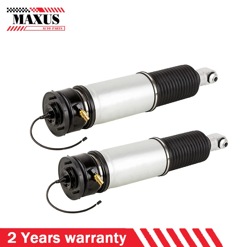 2pcs Rear Left And Right Air  Suspension Shock Absorber Strut w/EDC Fit for BMW E65 E66 745i 750i 7