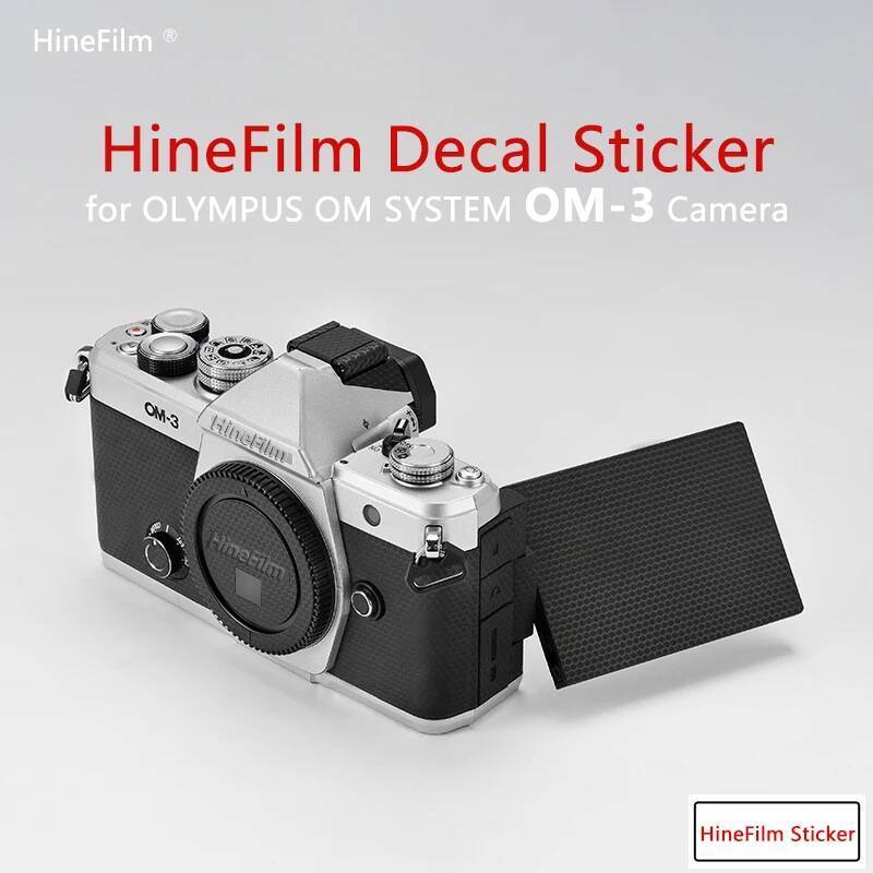 Hinefilm Skin สําหรับ Olympus OM3 กล้อง Decal ผิว OM 3 Wrap สําหรับ Olympus OM-3 กล้อง Protector สติ