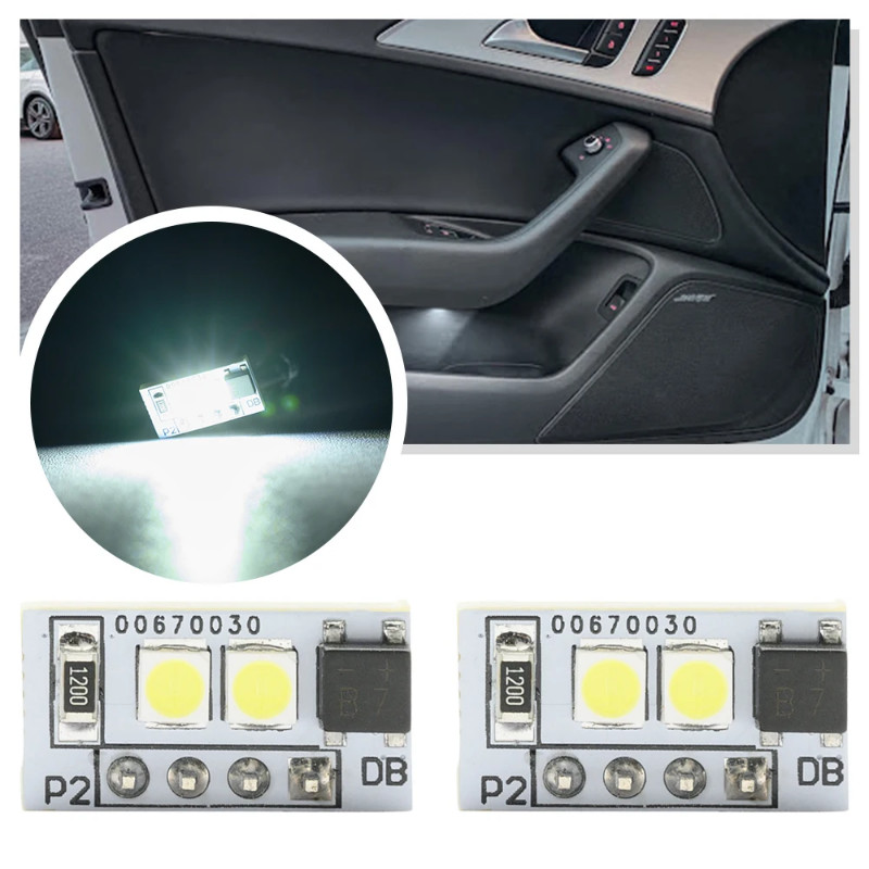 Ambient Lighting LED Courtesy Door Panel Light Door Card Storage Compartment Light for VW T6 Carave
