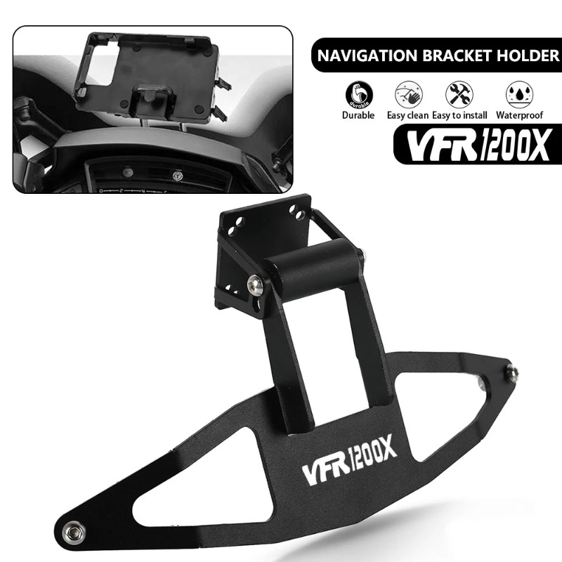 VFR1200 X Accessories For Honda VFR1200X Crosstourer Navigation Phone Mount Bracket VFR 1200X 1200