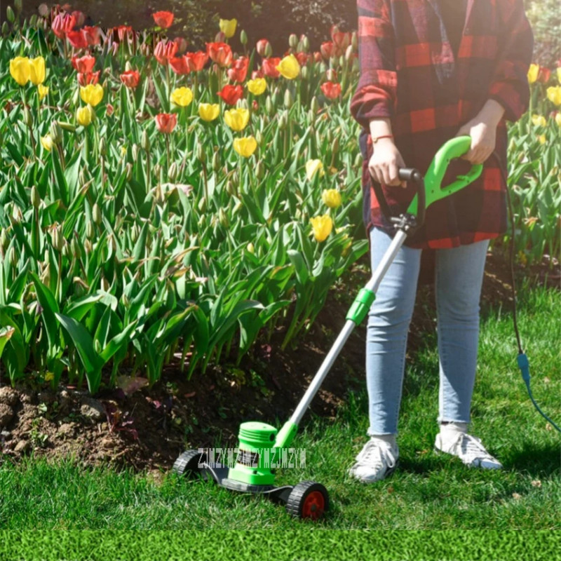HKL-12-230 Portable Electric Lawn Mower Household Plug-in Lawn Mower Garden Grass Trimmer Grass Cut