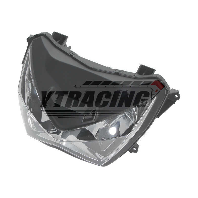 เหมาะสําหรับ KAWASAKI Z250 Z300 Z800 ไฟหน้ารถจักรยานยนต์ประกอบไฟหน้า