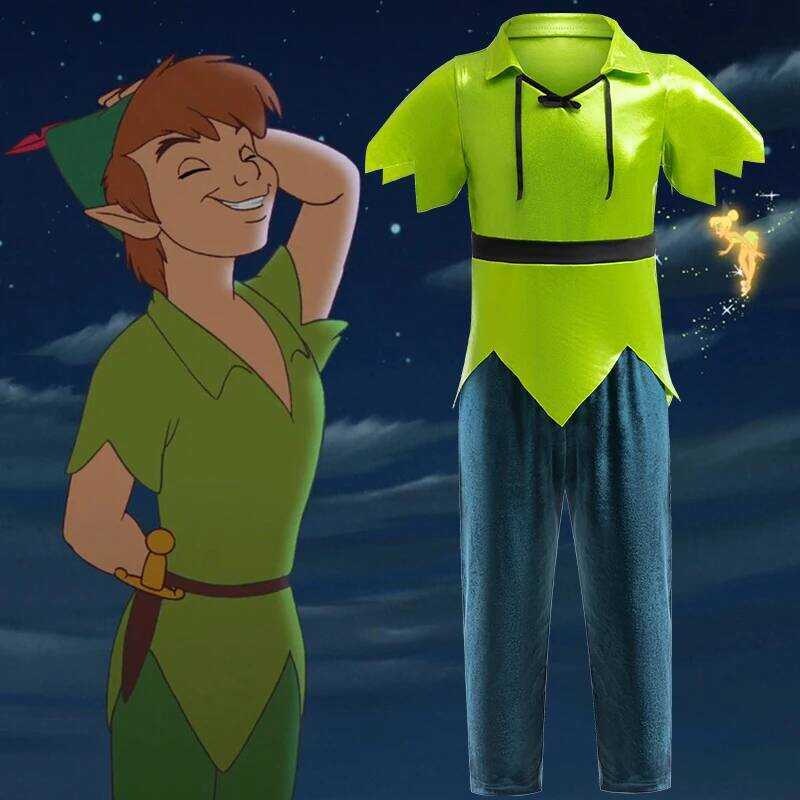 C Pan Peter Cosplay Kids Costume Baby Boy Stage Performance Set 3Pcs Fashion Carnival Easter Dress