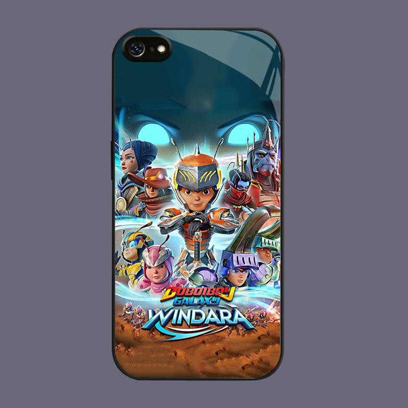 HK-50 X Boboiboy แก้วแก้วสําหรับ iPhone 6 XR 8 XS 6S SE X 7 Max Plus 2020 2022
