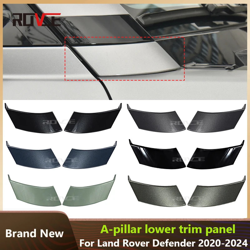 ROVCE A Pillar Lower Decorative Board For Land Rover Defender 20-23 LR131927 LR140277 LR157845 LR16