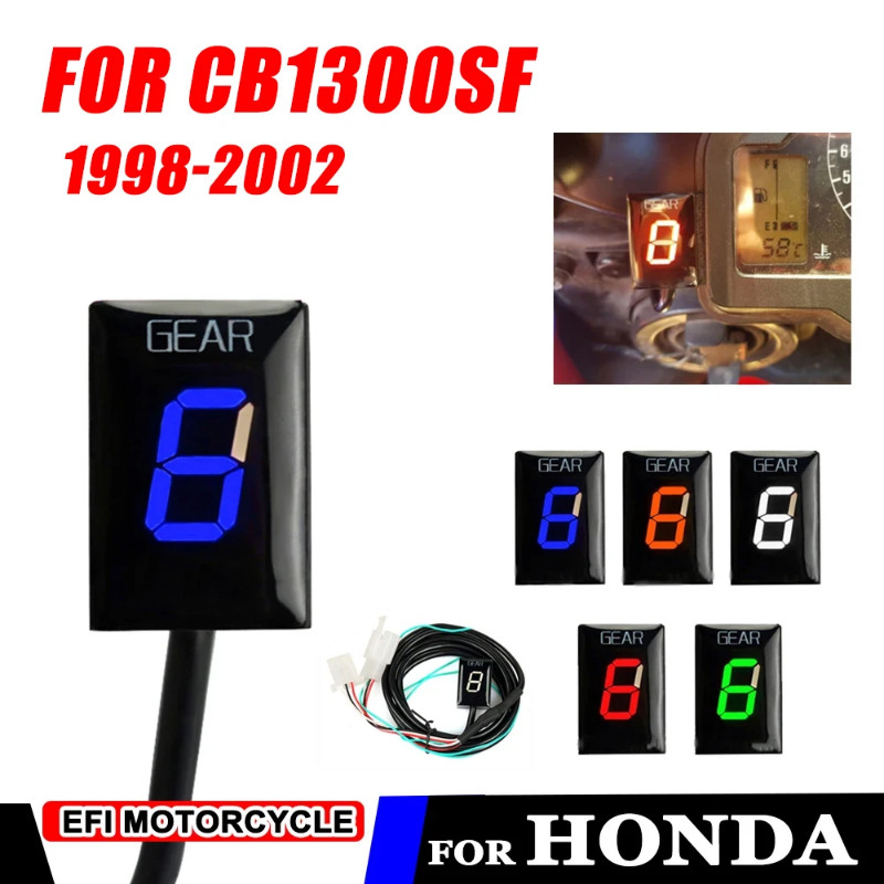 Motorcycle Gear Indicator for HONDA CB1300SF CB1300SF CB 1300 SF 1998 1999 2000 2001 2002 Motorcycl