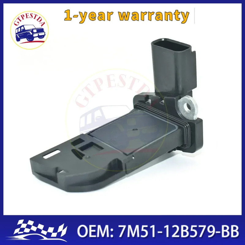 Best OEM 7M51-12B579-BB 7M5112B579BB Mass Air Flow Meter Sensor MAF For Ford C-Max Focus Fusion Tra