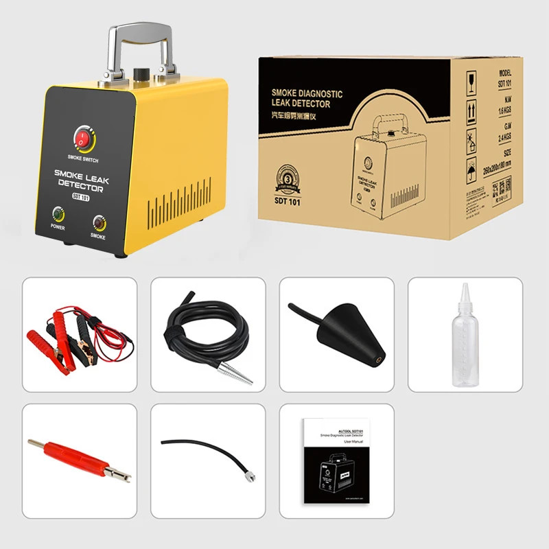 Smoke Leak Detector Car Smoke Leak Detection Instrument EVAP Air Leak Diagnosis Fault Test Detector