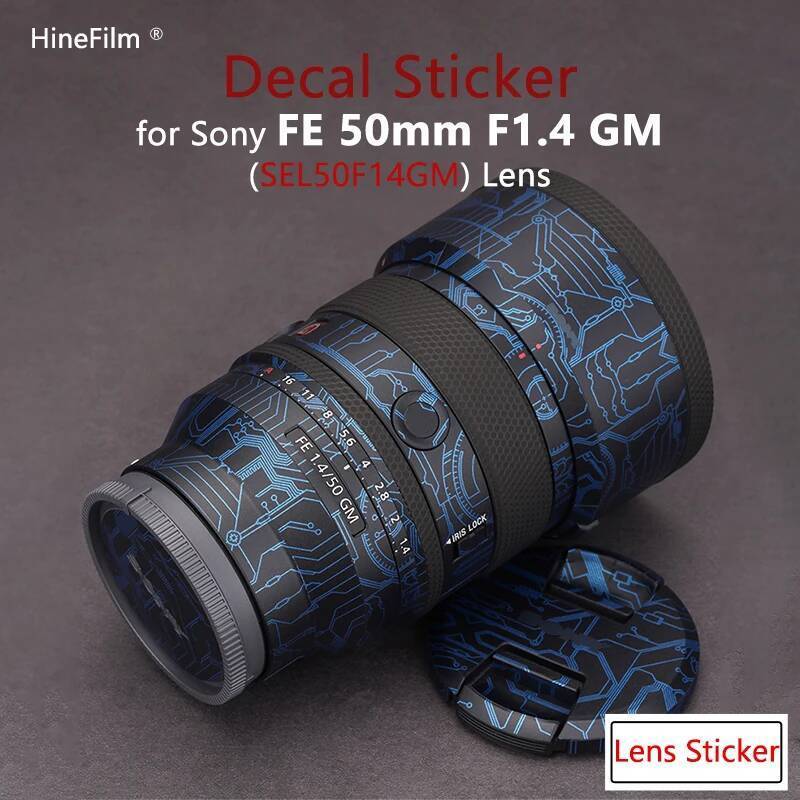 Hinefilm Skin สําหรับ Sony FE 50 มม.f/1.4 GM เลนส์รูปลอกผิวสําหรับ SONY FE50 F1.4GM เลนส์ 50GM 1.4 ส