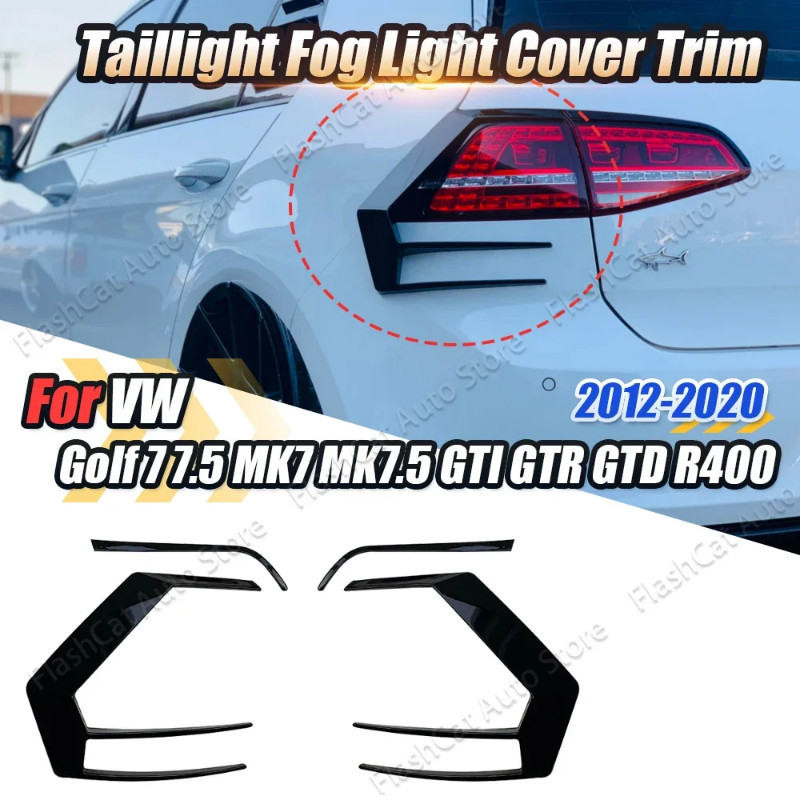 R400 For VW Golf 7 7.5 Golf 7R 7.5R GTI GTD Golf VII MK7R MK7.5 2013-2019 Car Rear Tail Lamp Light