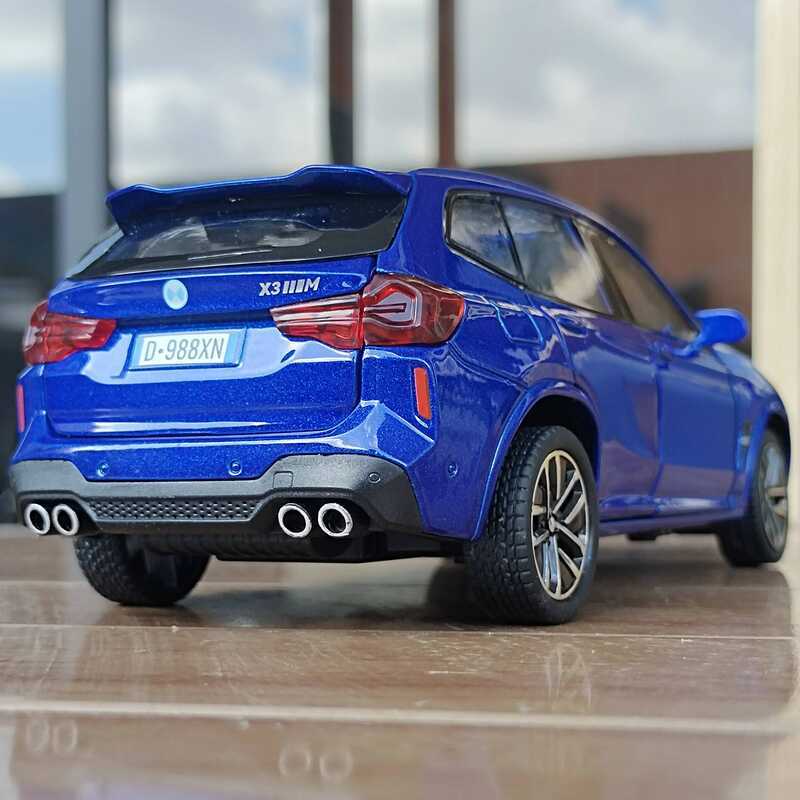 C 1:32 BMW X3m X3 IM S Alloy Metal Diecast Model Car Library Front Desk Display Ornament High Simul