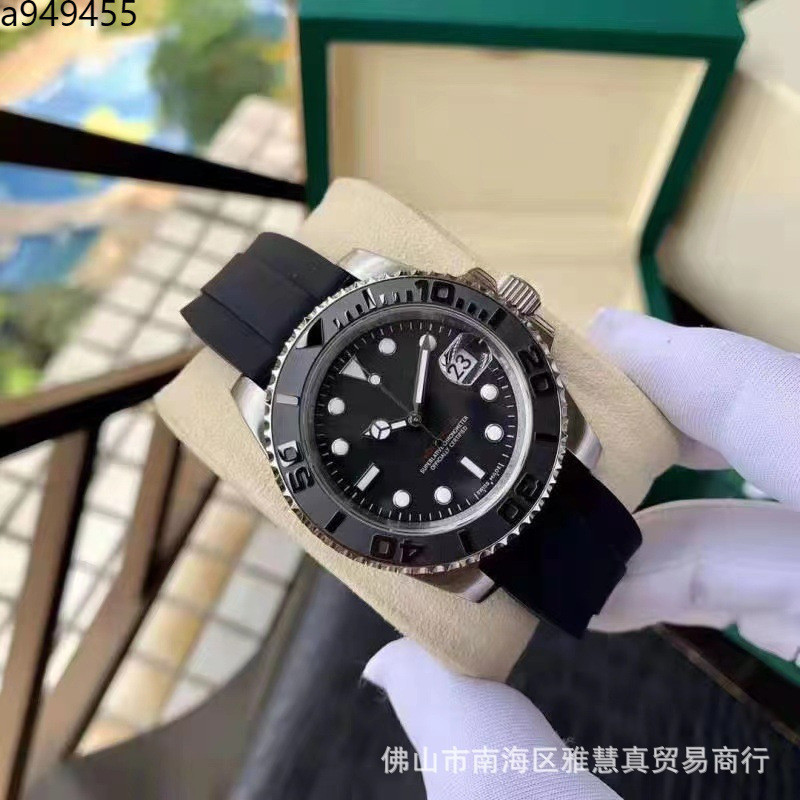 แฟชั่นขายตรงอัตโนมัติแรงงานบ้านเรือยอชท์ซีรีส์นาฬิกากลไกของผู้ชายรับสมัครตัวแทน 9aa