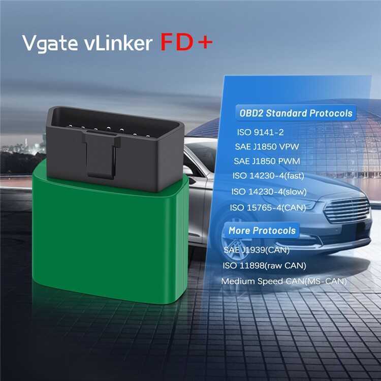 VLINKER FD+ V2.2版本 BLE 4.0蓝牙 สําหรับ Foescan