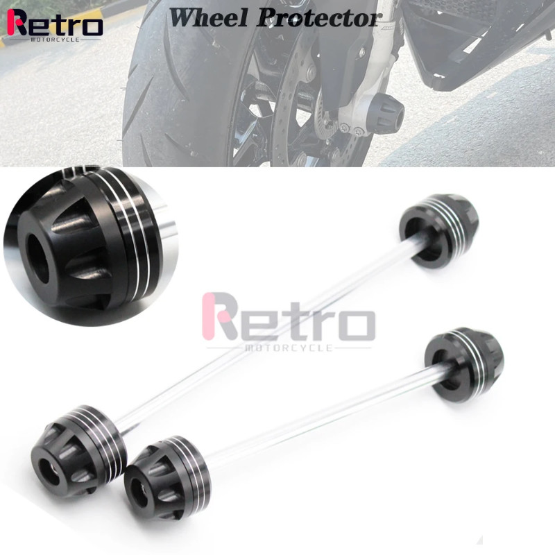 Front Rear Axle Fork Crash Sliders For Aprilia SL 900 Shiver 900 2017 2018 2019 2020 Motorcycle Whe