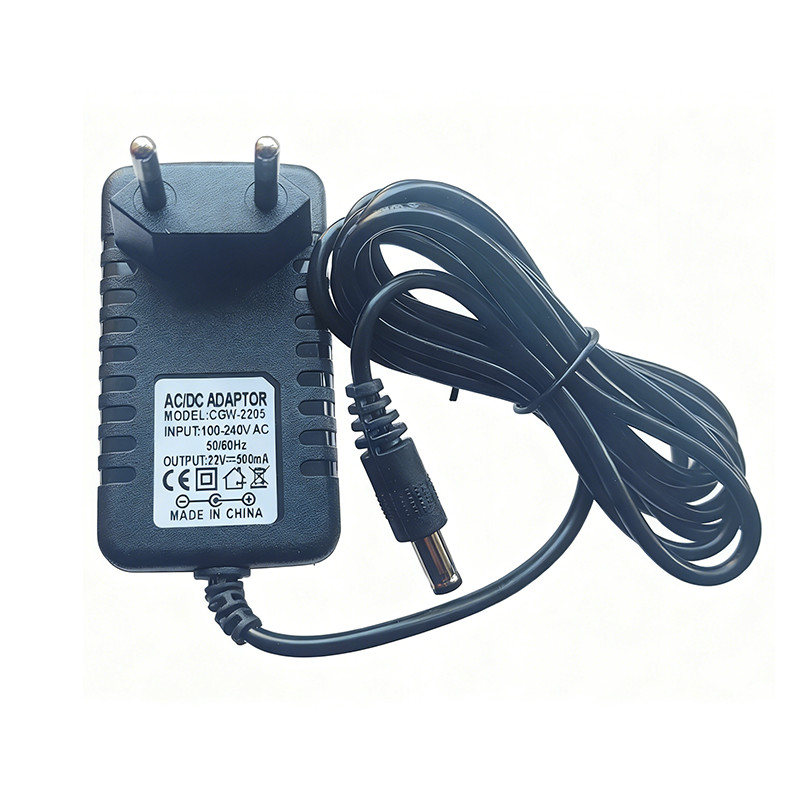 2m 22V 500mA 0.5A AC/DC Charger สําหรับ BOSCH Athlet เครื่องดูดฝุ่น Charger Home Wall ชาร์จอะแดปเตอร์จ่ายไฟ