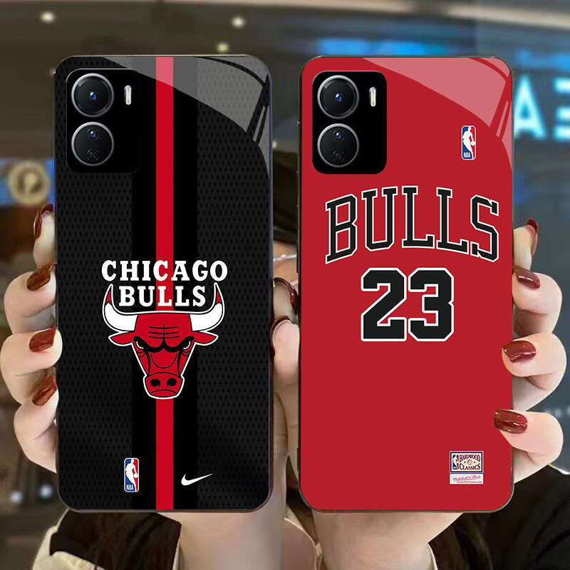 DJ-13 Bull Casing GLASS soft frame สีดํา VIVO iQOO Y16 Z9X Y17S Y15S Y15A Y56 Y36i Y01 Y36 U5X Y27S 