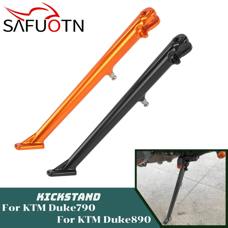 For Duke 790 890 Kickstand Foot Side Stand For KTM Duke790 Duke890 Motorcycle Kick Stand Parking Su