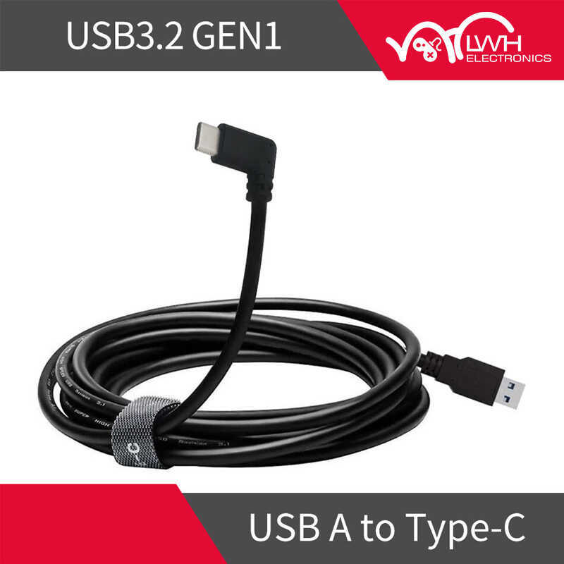 Oculus/Meta Link Cable Quest 1/ 2 USB C TYPE-C to USB-A 3.2 Gen1 - การถ่ายโอนข้อมูลความเร็วสูงและชาร