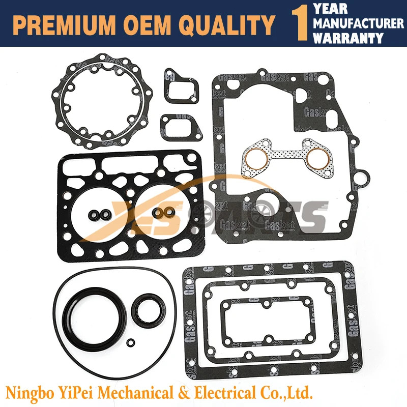 1Set New ZB600 Z600 Full Head Gasket Kit for Kubota Z600 ZB600C Engine